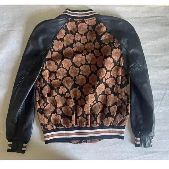 NEW Coach Bomber Wild Beast Shrunken XS - Picture 2 of 6